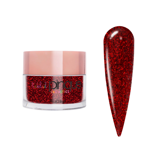 Glitter Acrylic Powder • 186 • Red Carpet