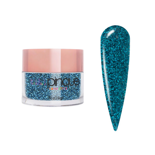 Glitter Acrylic Powder • 214 • Teal the Show