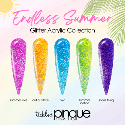 Endless Summer • Glitter Acrylic Collection