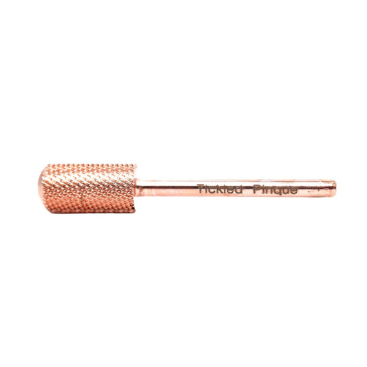 Large Barrel Smooth Top Safety Bit Rose Gold